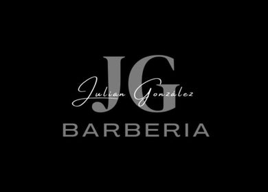 Logotipo de Jg Barbería en Cali, Valle Del Cauca, CO. Diseño elegante y moderno.