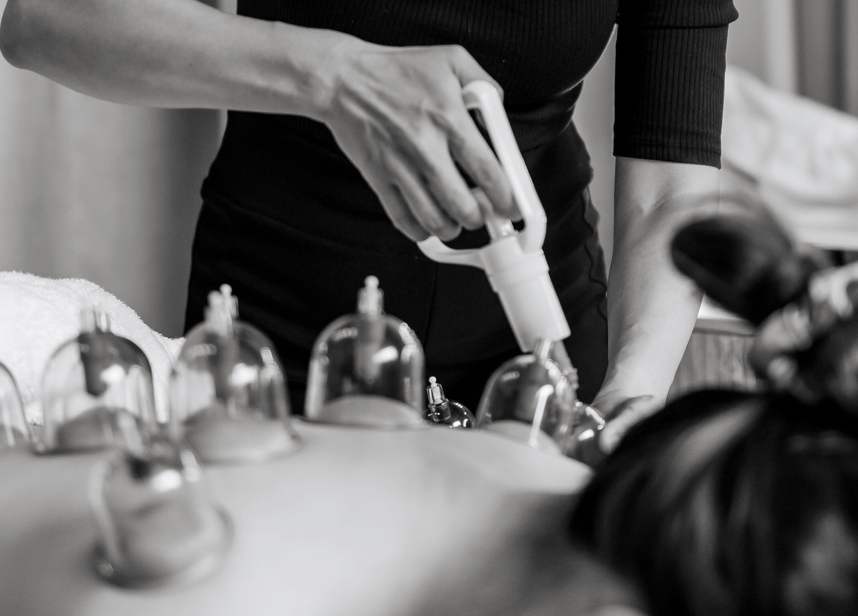 Cupping therapy at Eden By Eva in Brisbane, Queensland, AU offers relaxing wellness treatments.