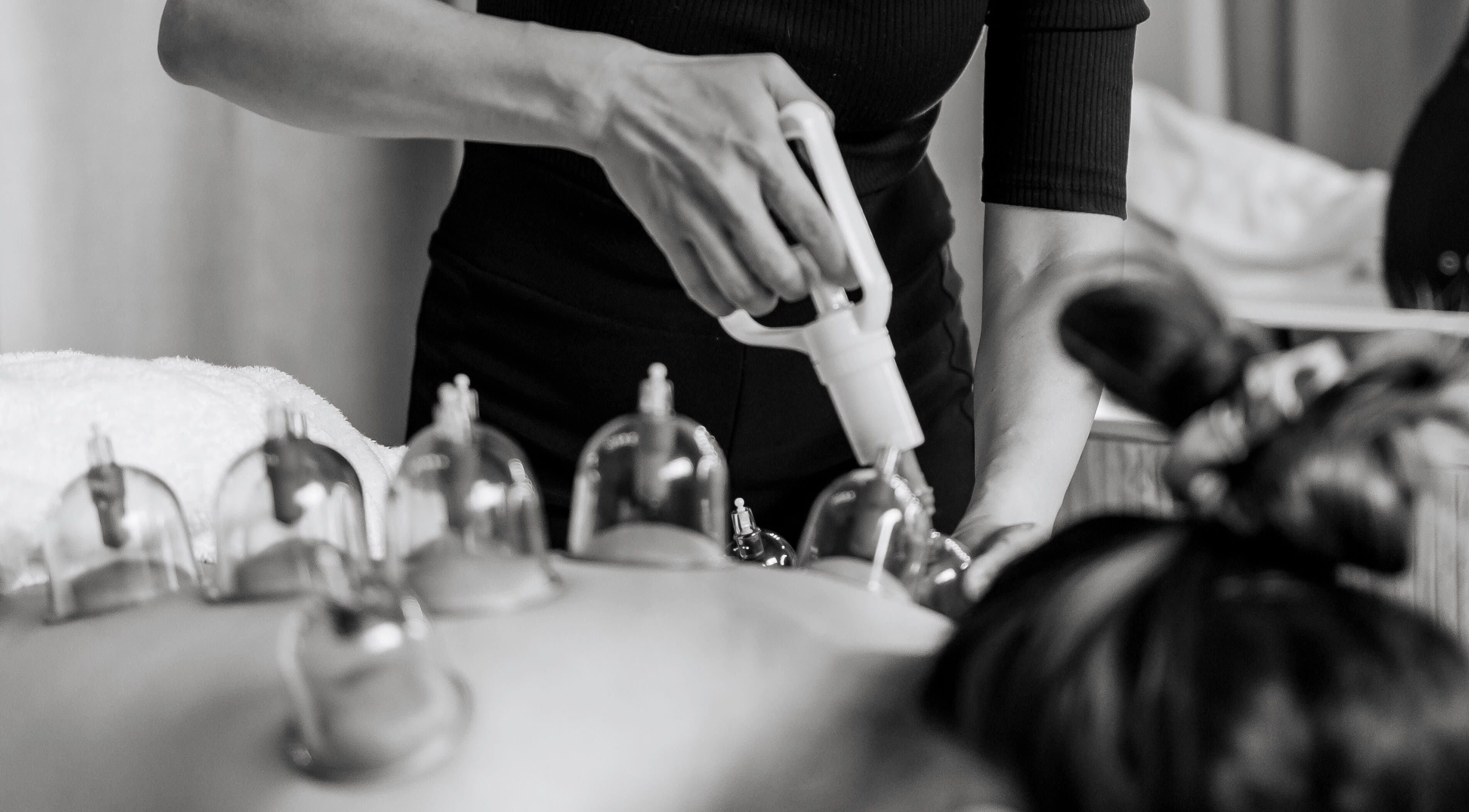 Cupping therapy at Eden By Eva in Brisbane, Queensland, AU offers relaxing wellness treatments.