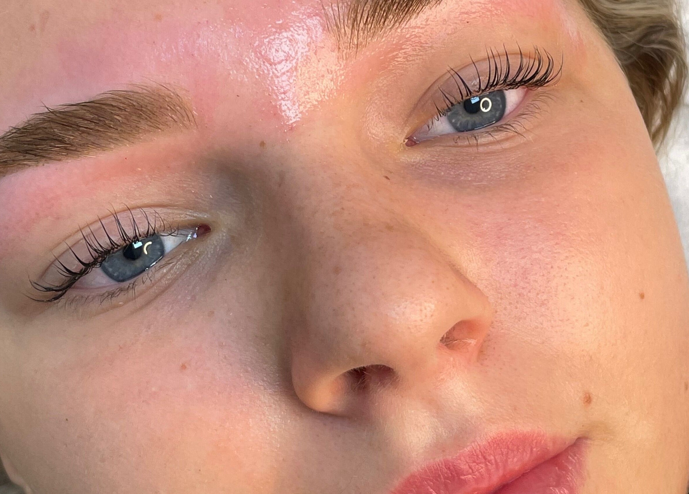 Perfectly sculpted eyebrows at Adara Ink, Chadderton, England, GB, showcasing precision and beauty.