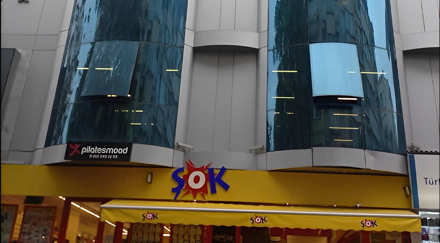 Exterior view near Let's Relax Foot Spa Cihangir, İstanbul, İstanbul, TR, featuring modern architecture.