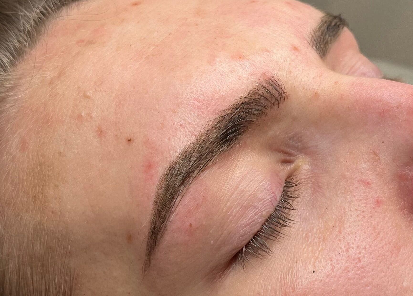 Perfectly shaped eyebrows at Brows & Beauty by Georgia, Effingham, England, GB.
