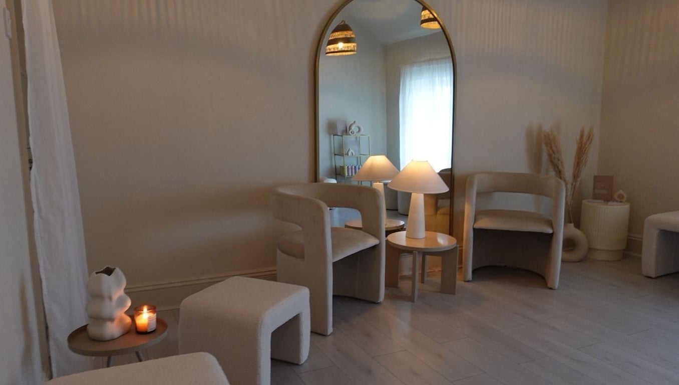 Elegant and cozy interior of Reflexology with Gemma, located in Nottingham, England, GB.