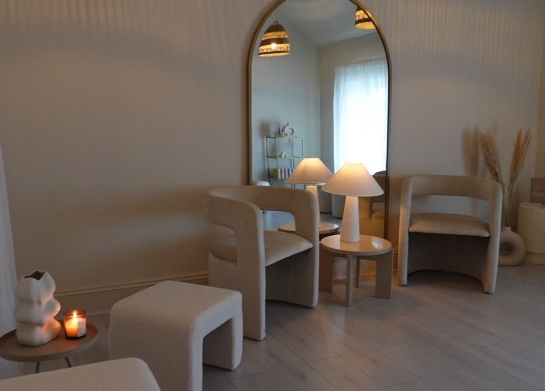Elegant and cozy interior of Reflexology with Gemma, located in Nottingham, England, GB.
