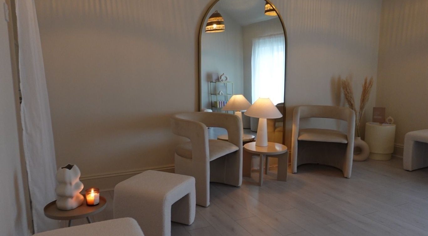 Elegant and cozy interior of Reflexology with Gemma, located in Nottingham, England, GB.