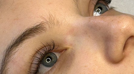 Close-up of well-groomed eyelashes at Tips to Toes Nails & Beauty by Joanne, Great Yarmouth, England, GB.