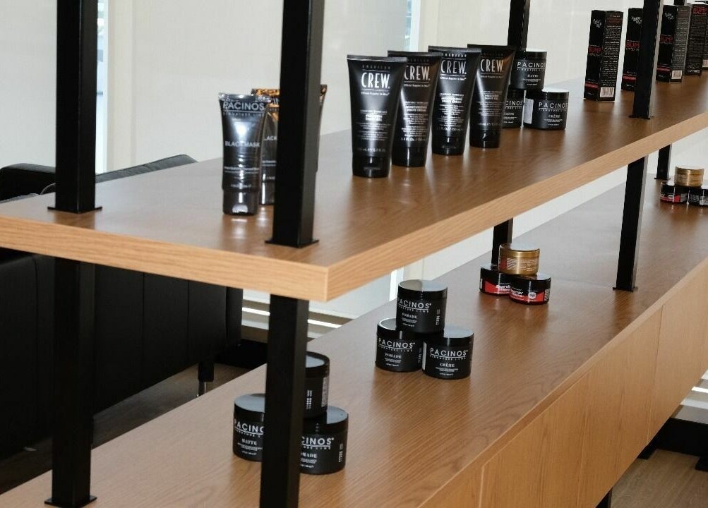 FreddyClassics Barbershop product display, Dubai, Dubai, AE.
