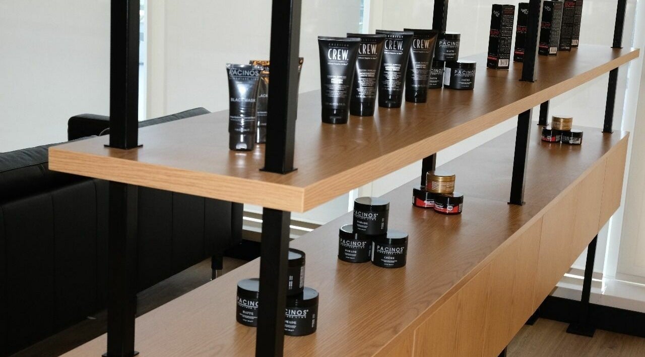 FreddyClassics Barbershop product display, Dubai, Dubai, AE.
