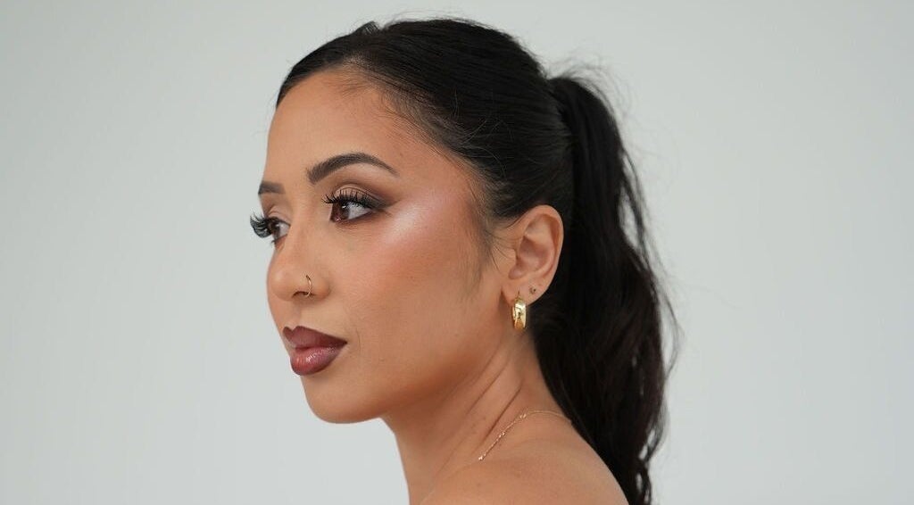 Makeup by Tamika in Greenbank, Queensland, AU showcases elegant evening makeup with smoky eyes and bold lips.