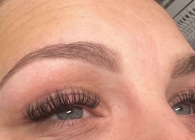 Glamorous eyelash extensions at Beauty With Katie, Dunfermline, Scotland, GB enhance natural beauty.