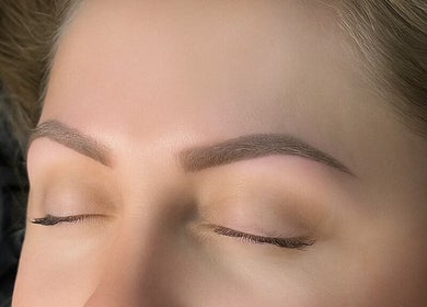 Expertly shaped eyebrows at Tetyana's Beauty, Colchester, England, GB.