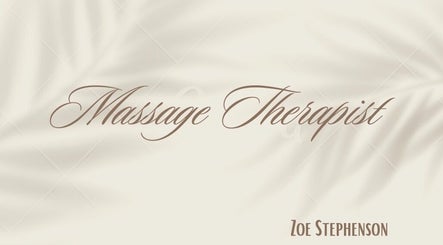 Massage by Zoe