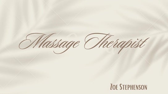 Massage by Zoe