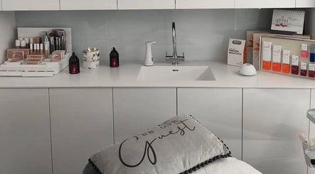 Luxury beauty setup at Beauty Within Durham, Durham, England, GB showcasing skincare and candles.