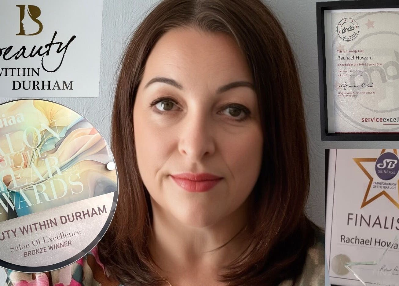Beauty Within Durham showcases awards and certifications. Located in Durham, England, GB.