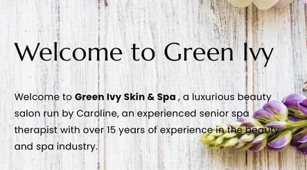 Welcome to Green Ivy Skin and Spa, Barton Seagrave, England, GB. Experience luxurious beauty and relaxation.