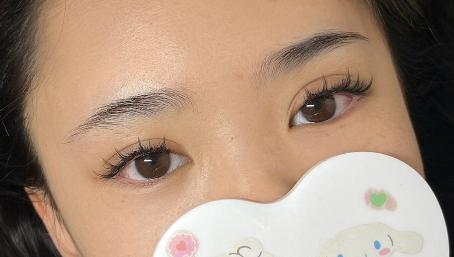 Close-up of professionally styled lashes at BeautybyFran, Dublin, County Dublin, IE showcasing elegance.