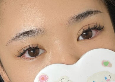 Close-up of professionally styled lashes at BeautybyFran, Dublin, County Dublin, IE showcasing elegance.