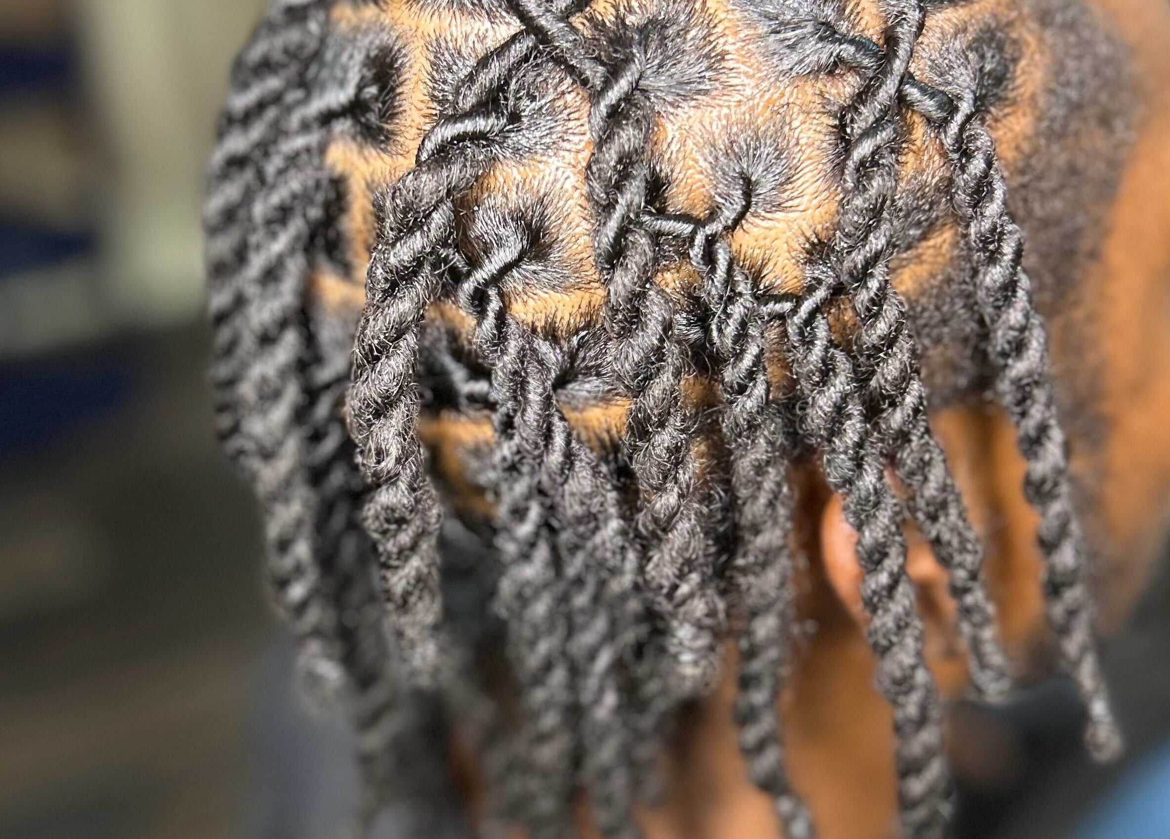 Detailed twist hairstyle at LoudXtensions in Bridgetown, Saint George, BB, showcasing expert technique.