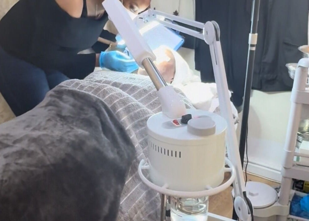 Professional skincare treatment at BeautyHuntt Aesthetics Clinic in Lekki, Lagos, NG with modern equipment.