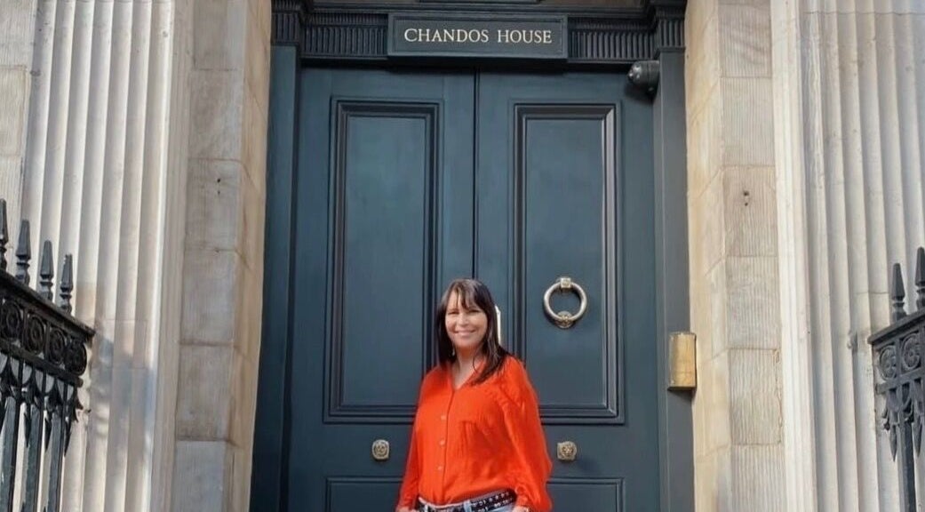Elegant entrance of Chandos House, epitomizing Dr Sebagh London Clinic, located in London, England, GB.