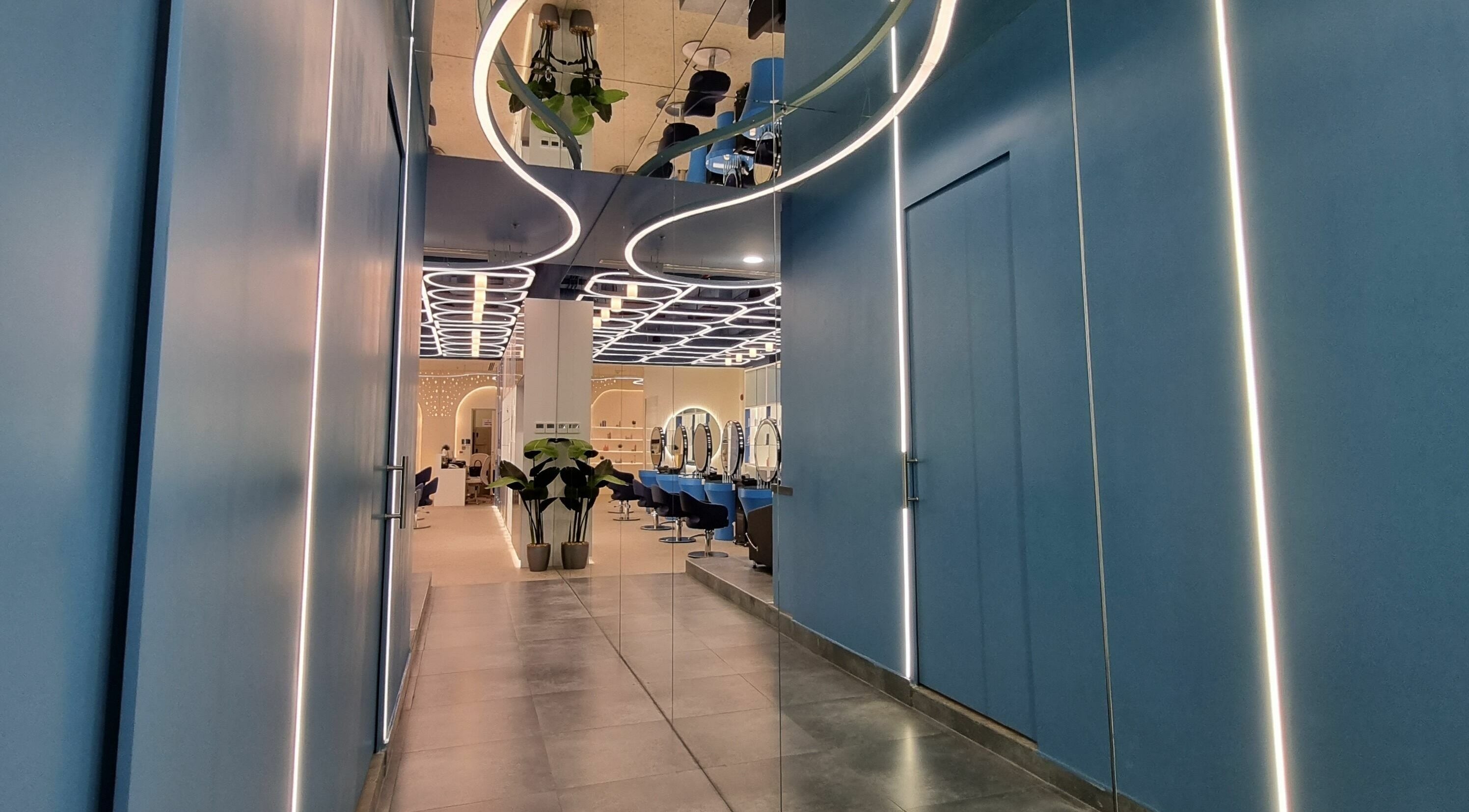 Sleek interior of Supernova Salon Murooj, Riyadh, Riyadh Province, SA, featuring modern design and stylish decor.