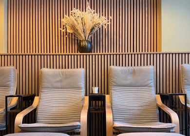 Chic seating at OPULENCE THAI SPA | Covent Garden, London, England, GB, offering comfort and style.