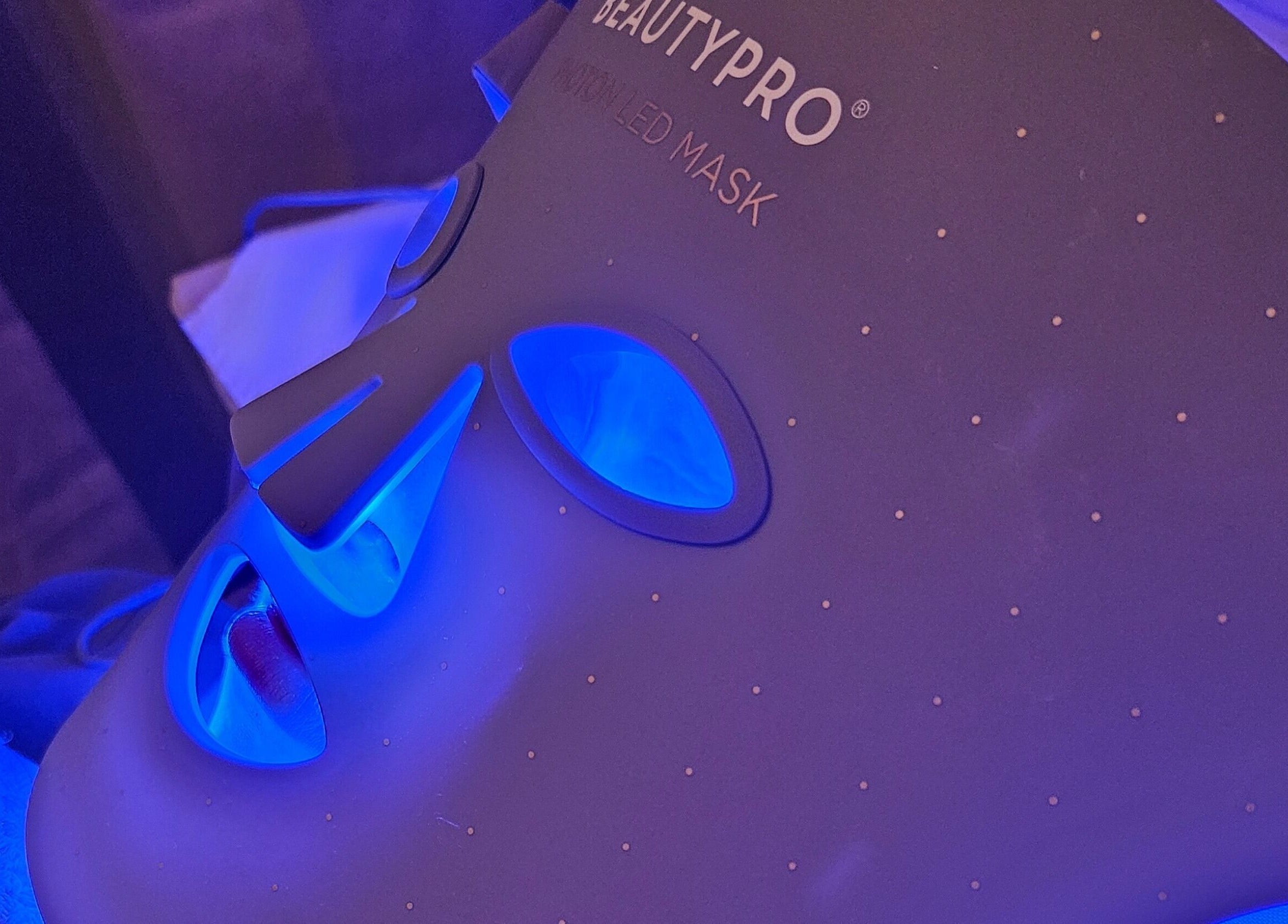 LED facial mask therapy at The Garden Room in Havant, England, GB offers rejuvenating beauty treatments.