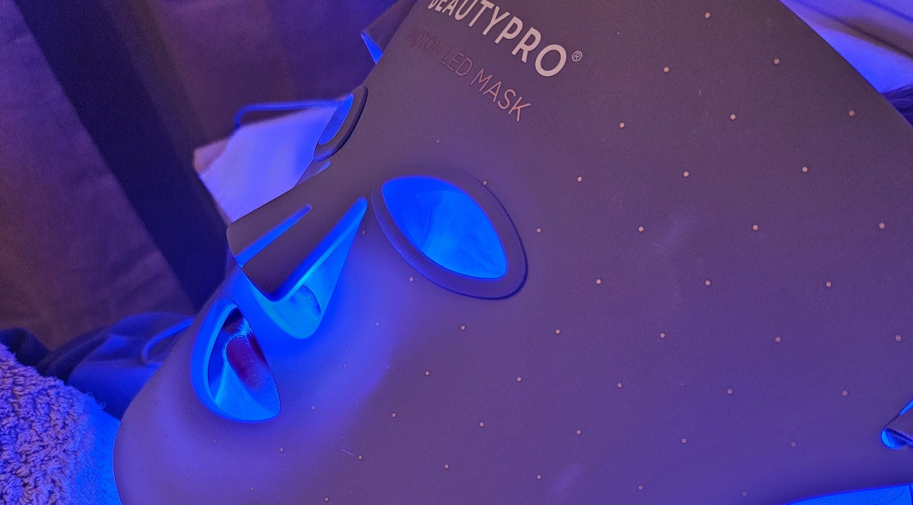 LED facial mask therapy at The Garden Room in Havant, England, GB offers rejuvenating beauty treatments.