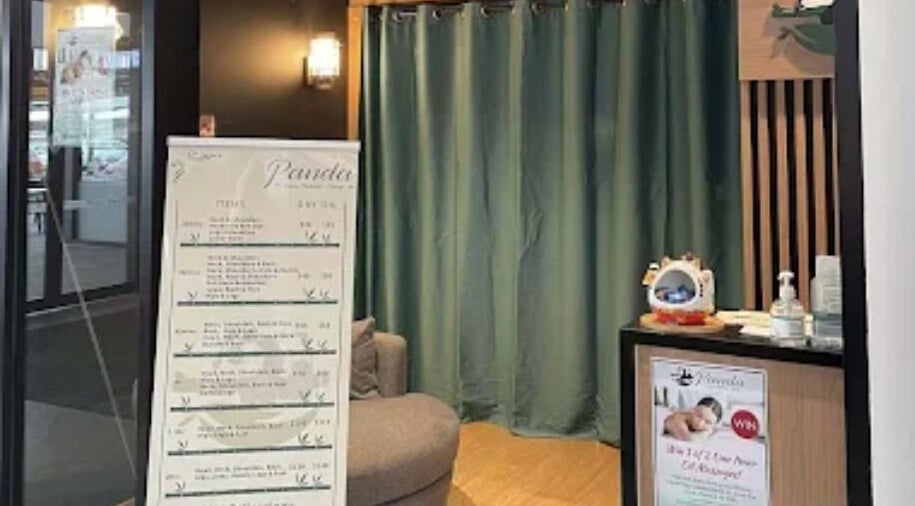Entrance of Panda Chinese Traditional Massage in Hobart, TAS, AU featuring welcoming decor.