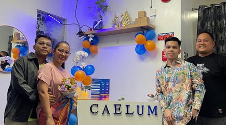 Team at Caelum Massage Spa And Sauna Wellness Center, Bacoor, Calabarzon, PH celebrating at reception.