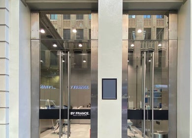Elegant entrance of BY FRANCE. beauty studio in Sydney, New South Wales, AU.