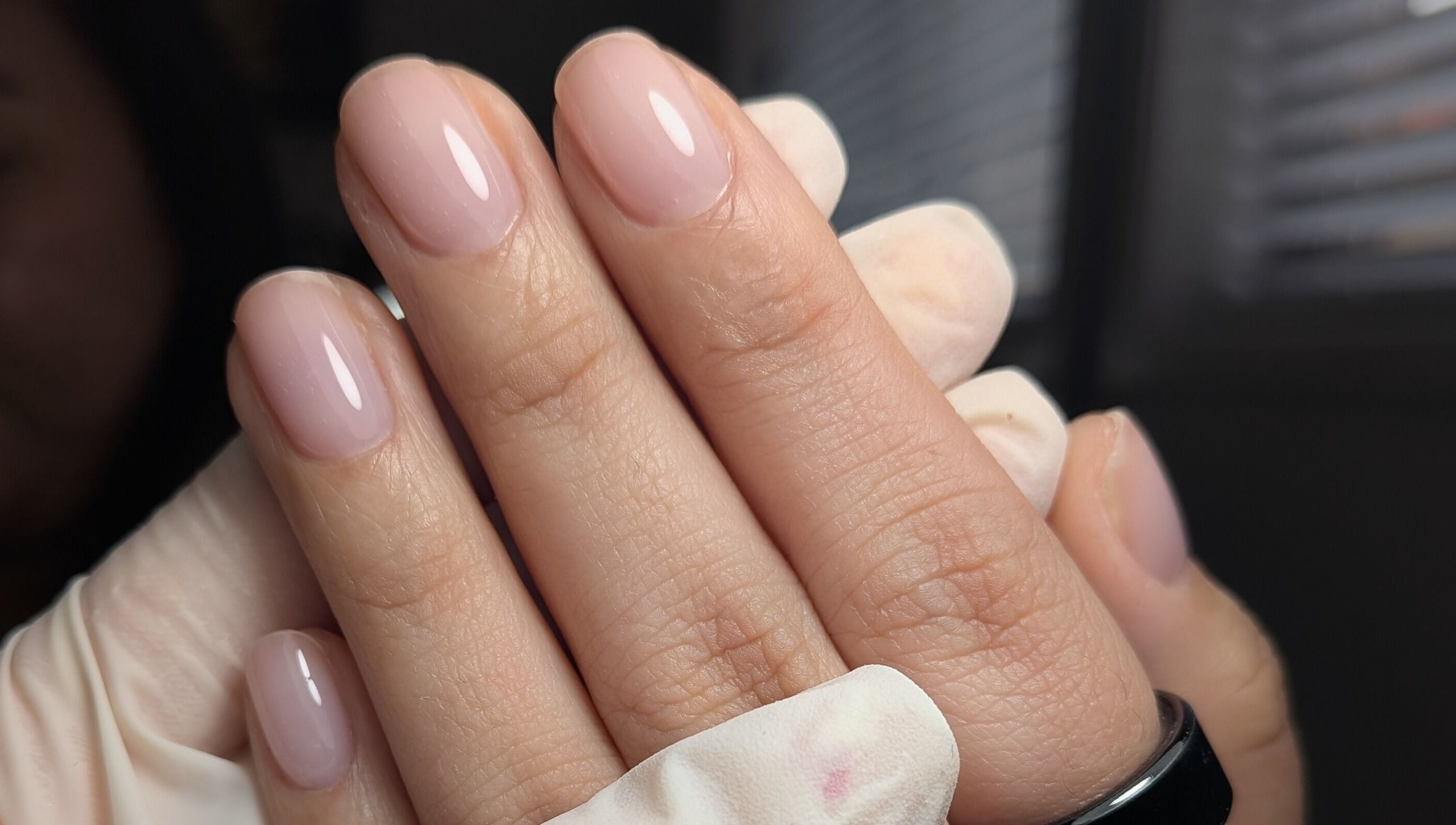 Elegant nails with glossy finish at Manicured by Candela - Russian Manicure & Builder Gel, Smithfield, New South Wales, AU.