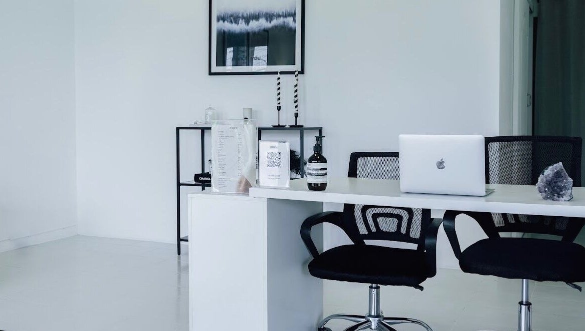 Modern reception at Velvet Waxing, Phuket, Phuket, TH with sleek decor and minimalist design.