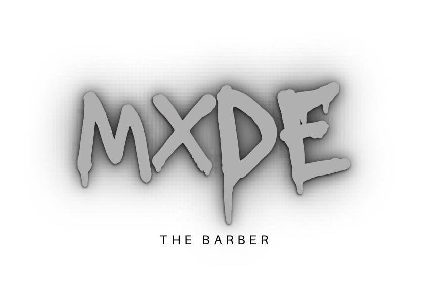 Modethebarber logo in bold grey letters, Melbourne, Victoria, AU.