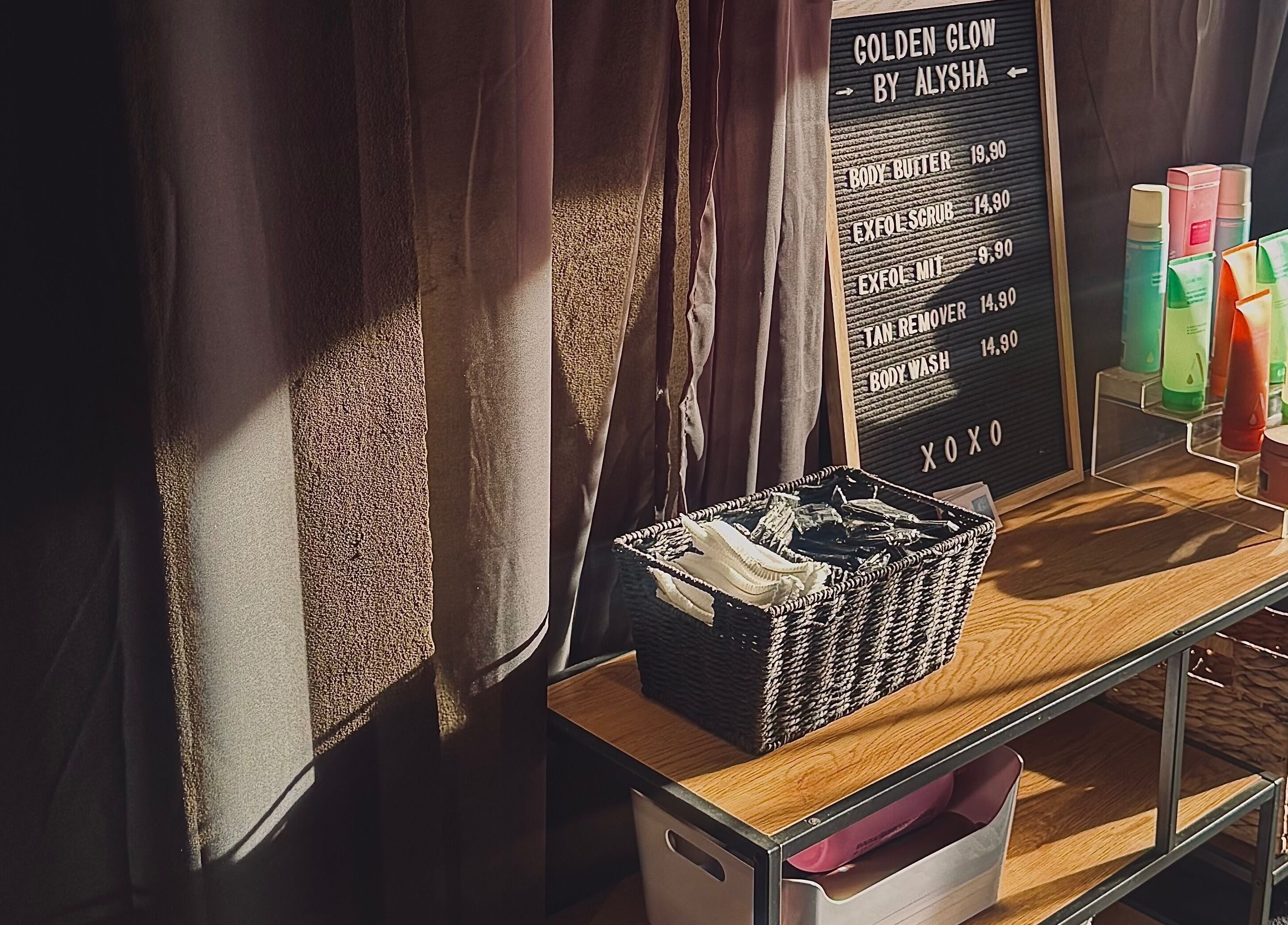 Golden Glow by Alysha in Croydon, Victoria, AU featuring beauty products and cozy decor.