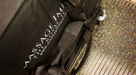 Massage bag for mobile services at Original Goddess Earth Energy, London, England, GB.