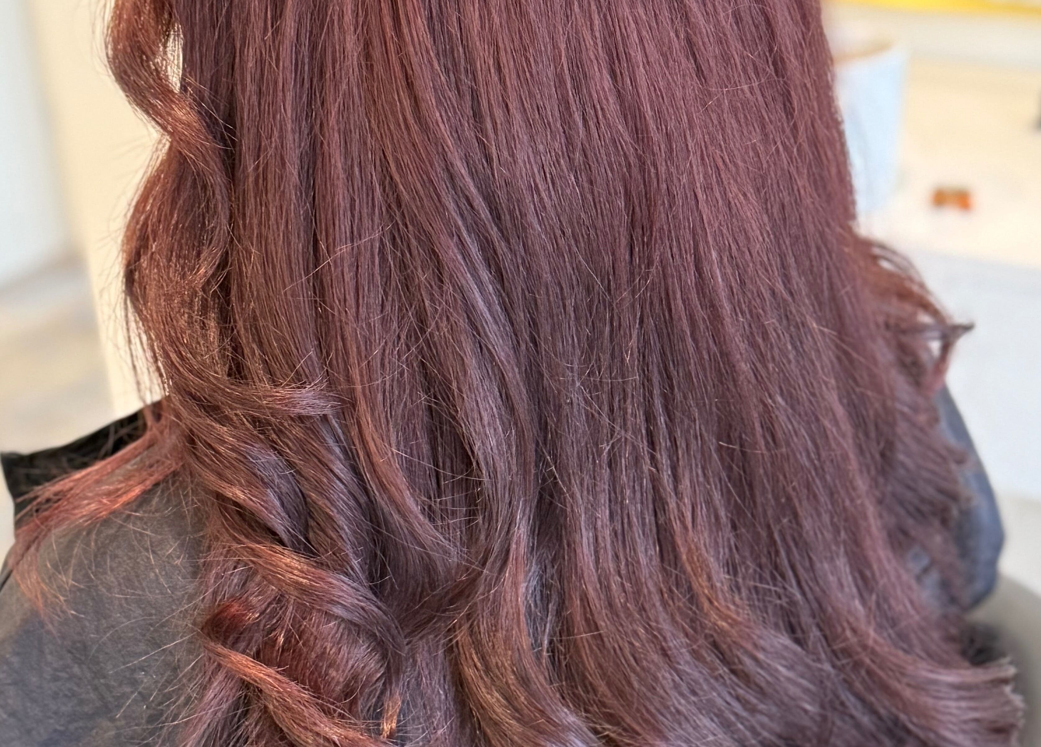 Beautiful wavy hairstyle at Hair & Aesthetics By Ryan, Wyboston, England, GB.