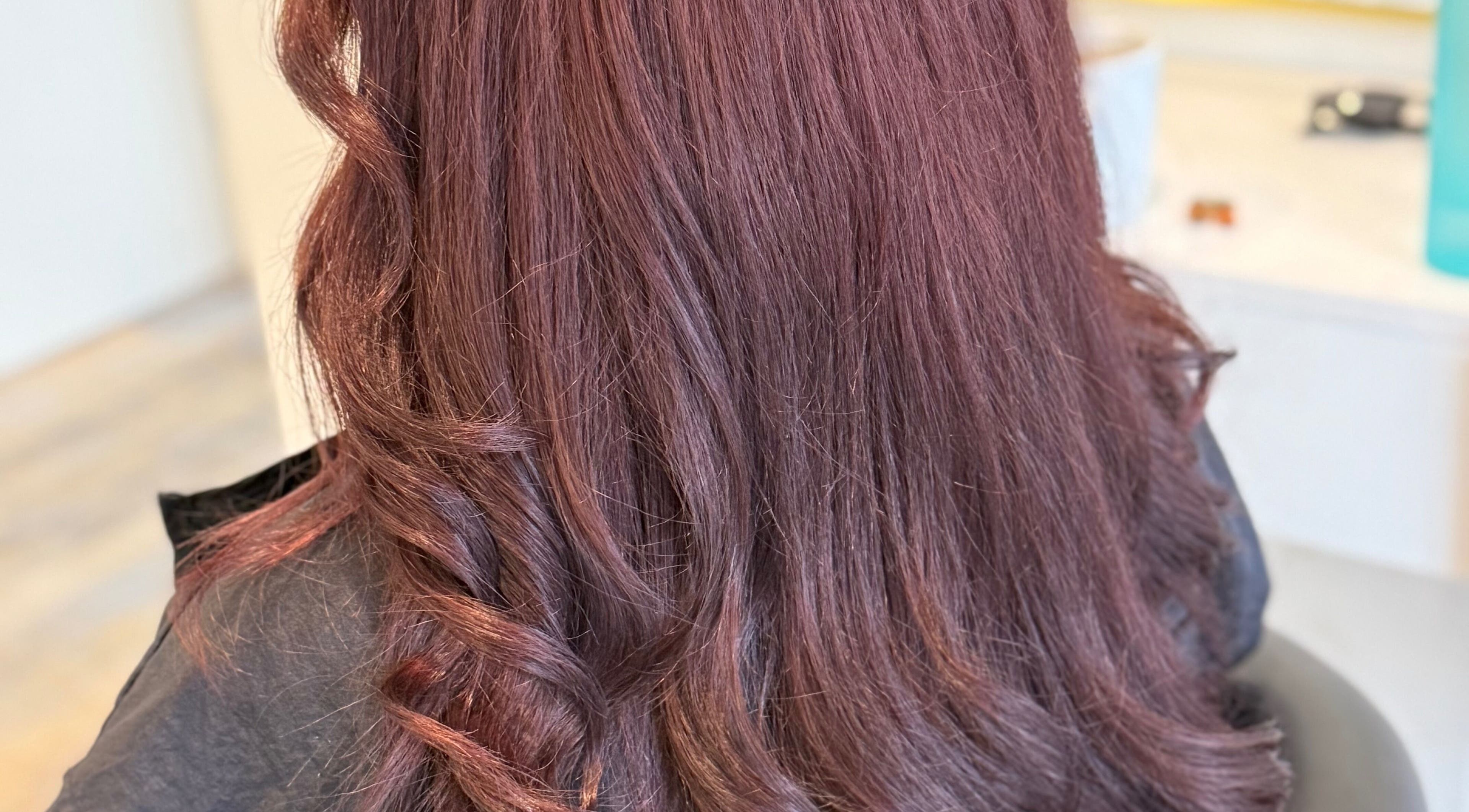 Beautiful wavy hairstyle at Hair & Aesthetics By Ryan, Wyboston, England, GB.