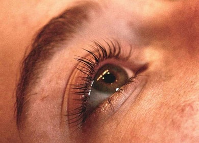 Close-up of elegant eyelashes at Complete Beauty by Cathy, Neutral Bay, New South Wales, AU.