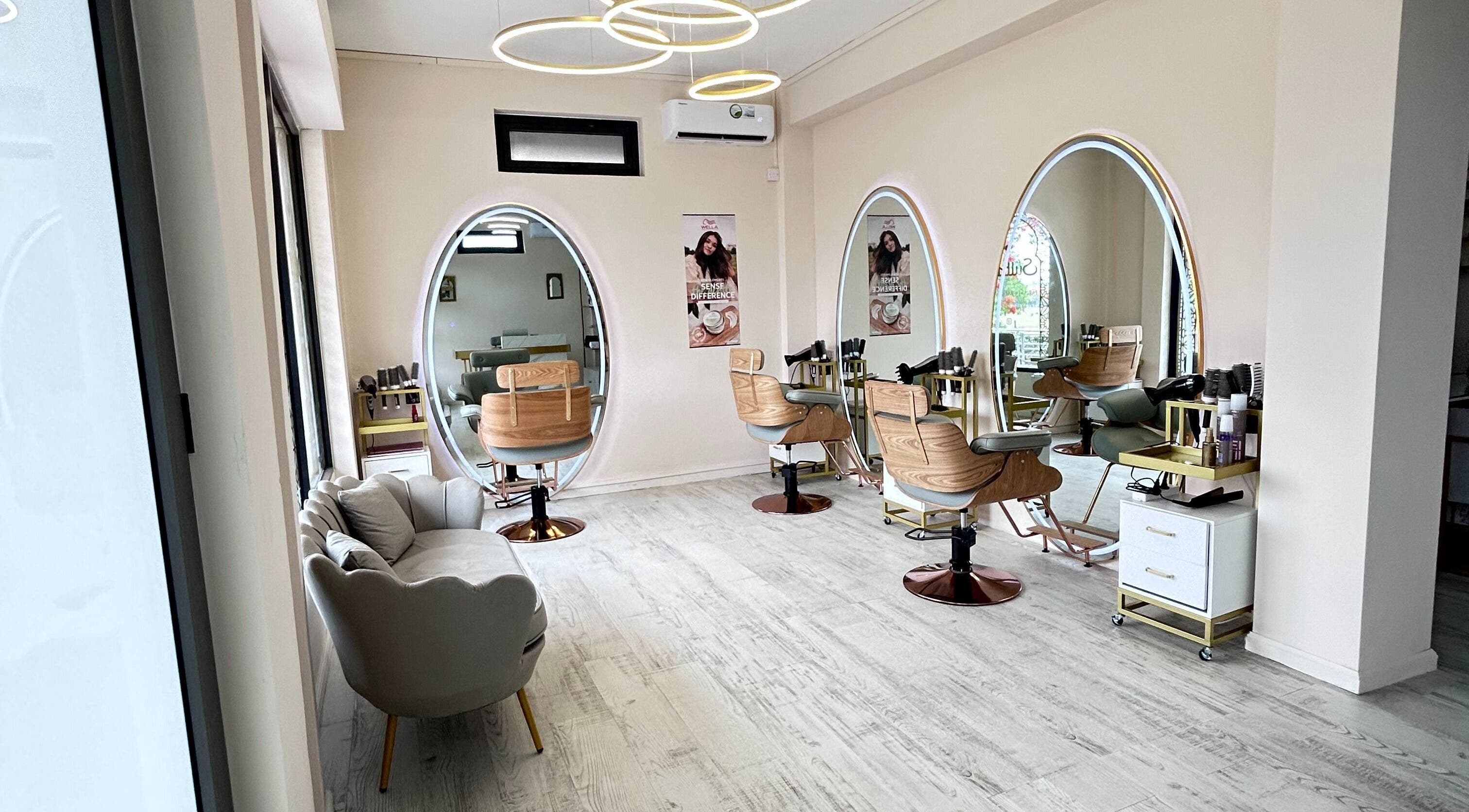 L'intérieur moderne de Sultana Moroccan Hammam & Beauty Salon à Mont Choisy, Pamplemousses District, MU.