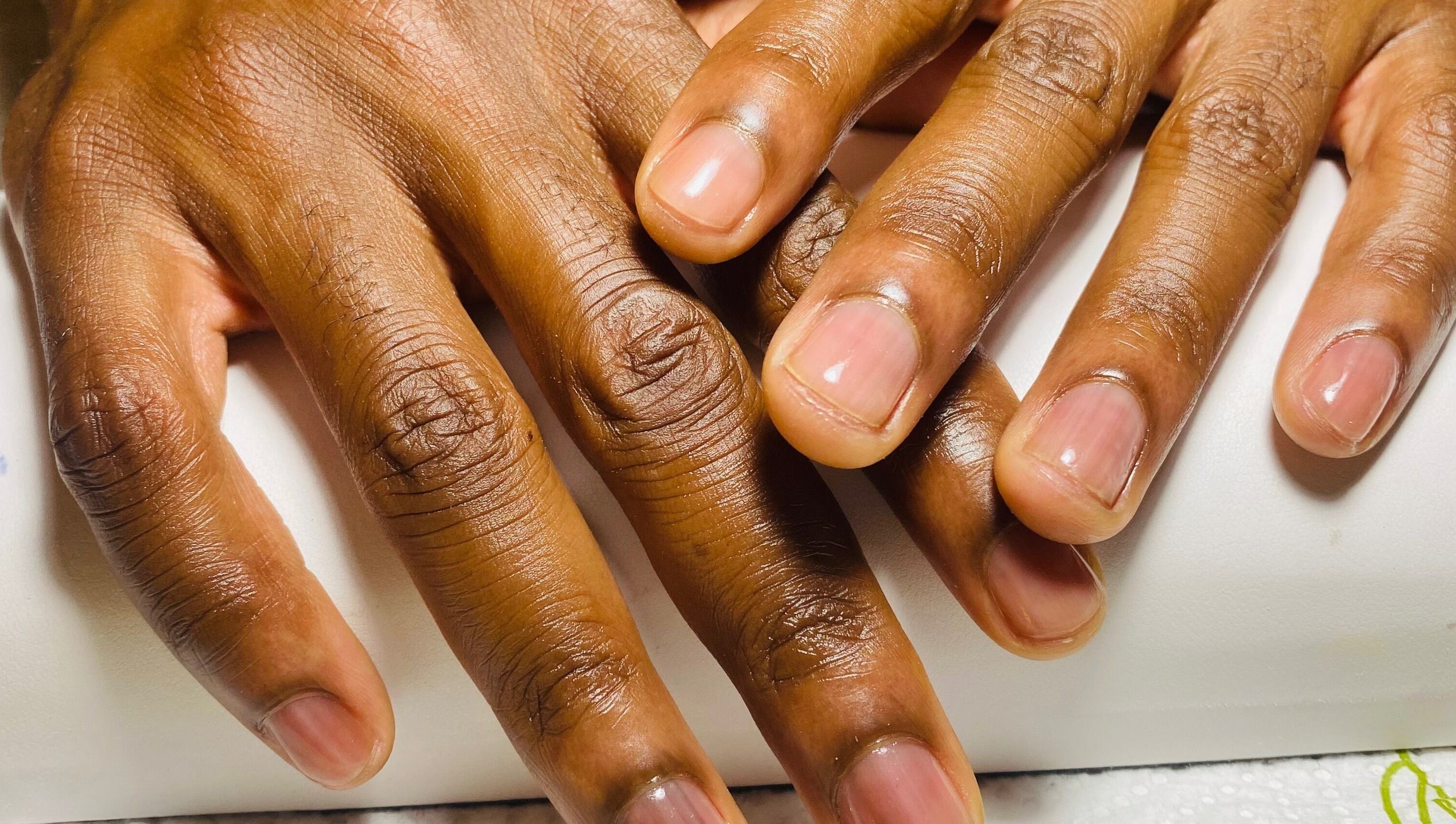 Well-groomed hands with nail care at The Glow Hub, Centurion, Gauteng, ZA.