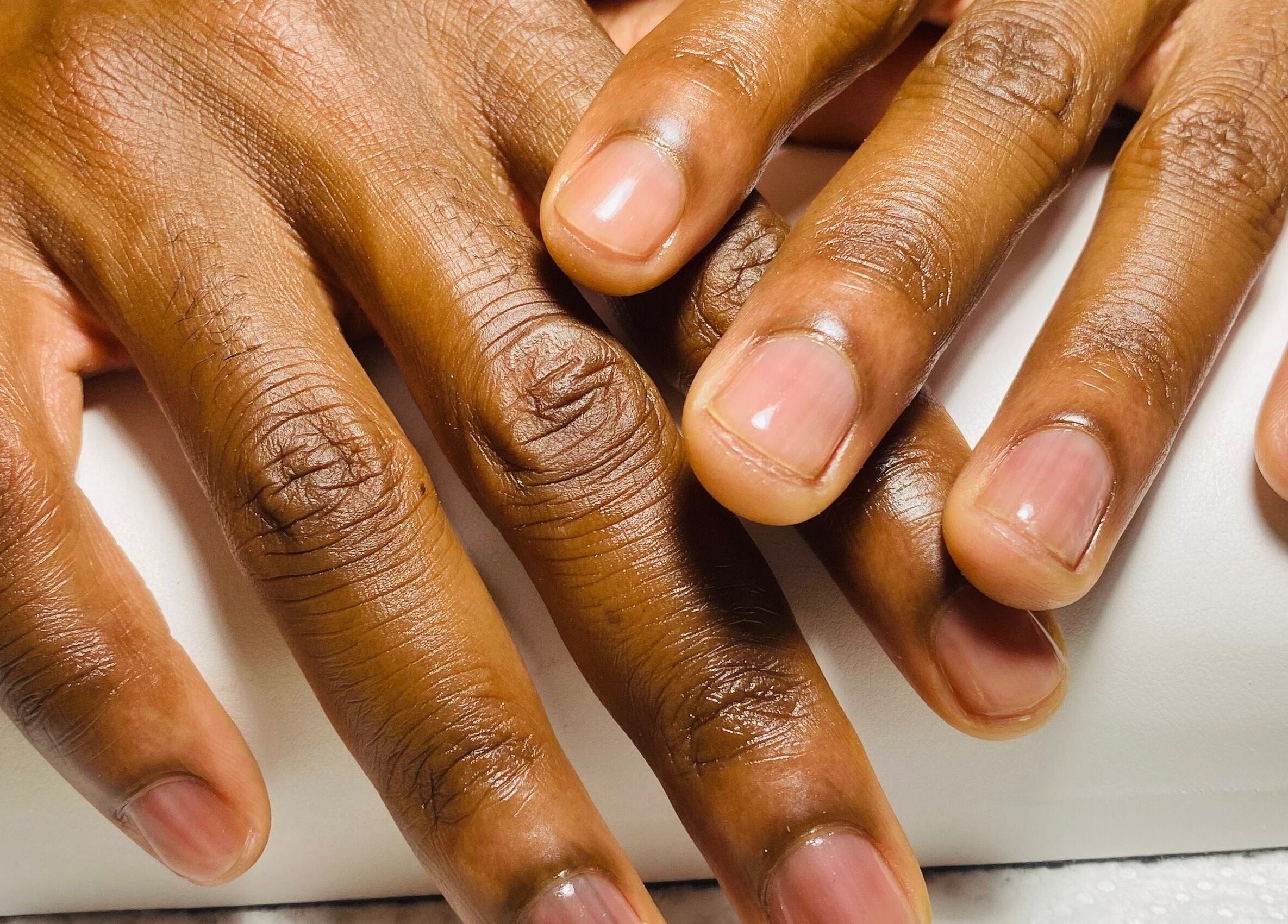 Well-groomed hands with nail care at The Glow Hub, Centurion, Gauteng, ZA.