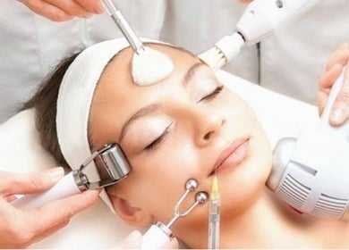 Rejuvenating facial treatment at Amber Beauties, Goffs Oak, England, GB for a radiant complexion.
