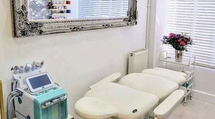 Amber Beauties spa room with modern equipment in Goffs Oak, England, GB.