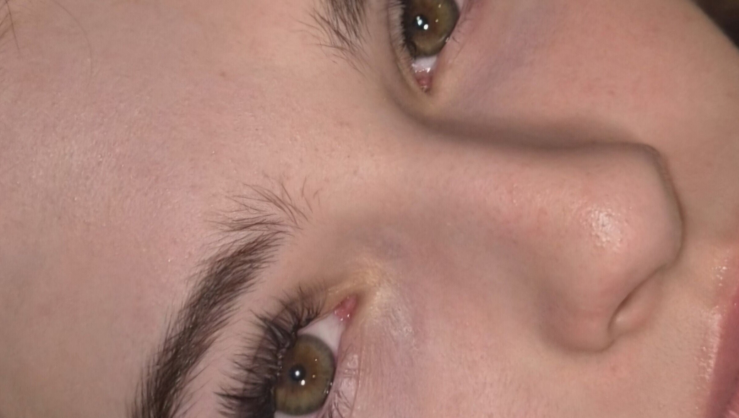 Close-up of expertly crafted lashes at K Lash Extensions, Johnston, Northern Territory, AU.
