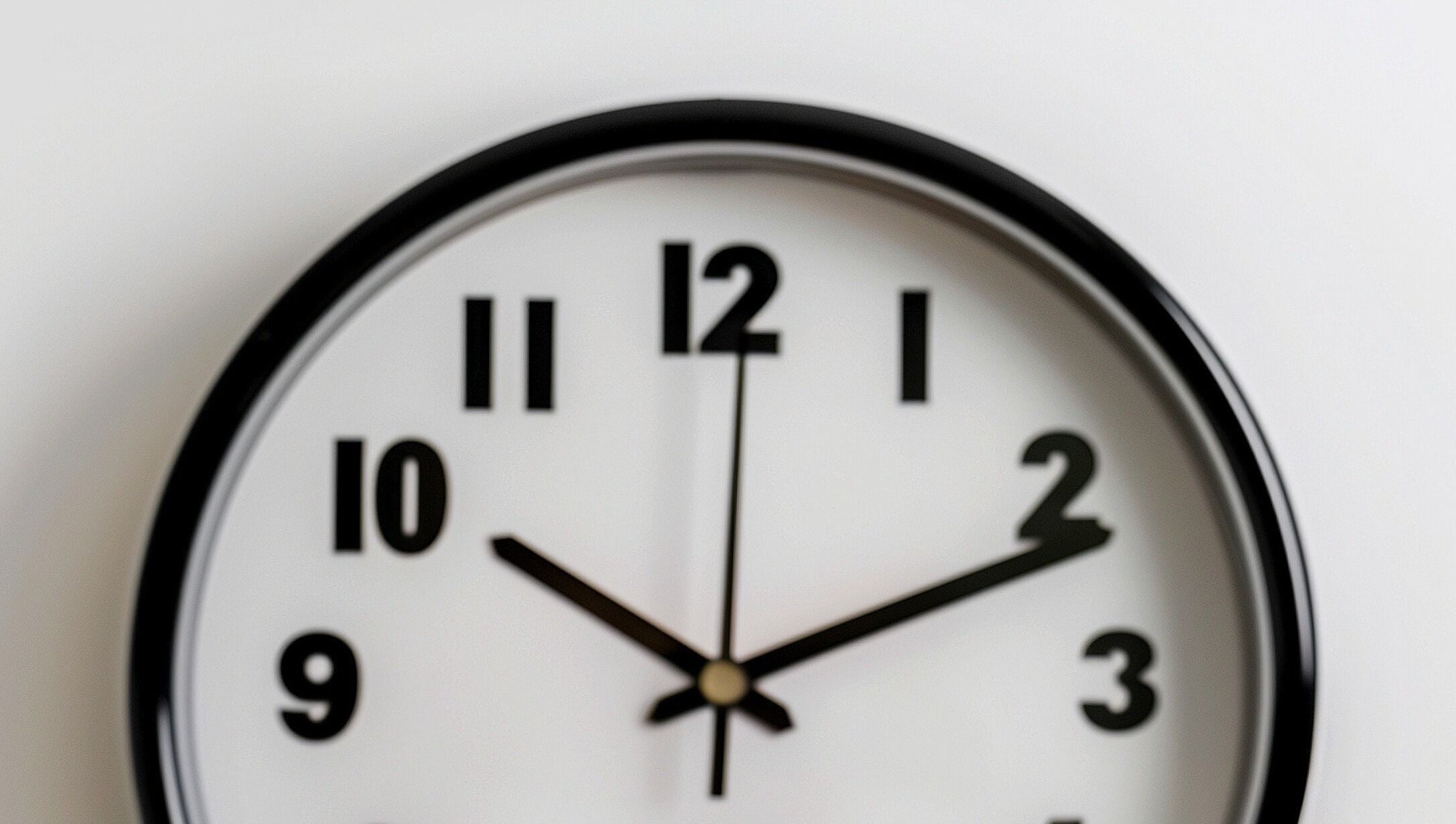 Classic wall clock at Teddies, Garvagh, Northern Ireland, GB, highlighting the venue's timeless elegance.