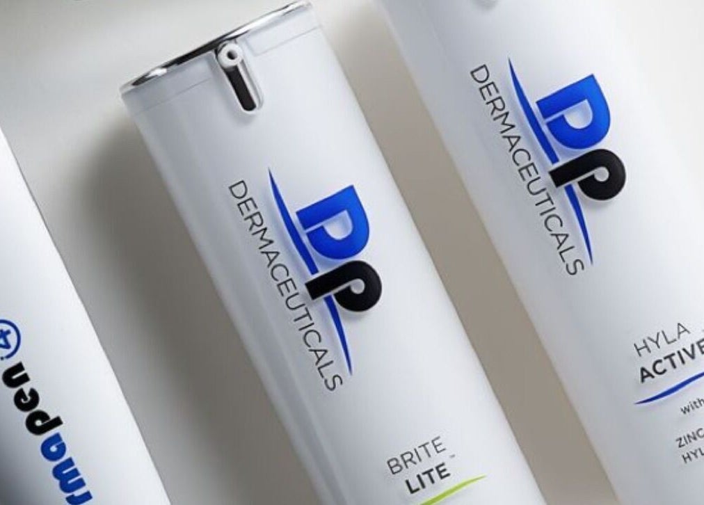 Dermaceuticals products displayed at Aesthetics by Kinga Jambor, Nottingham, England, GB.