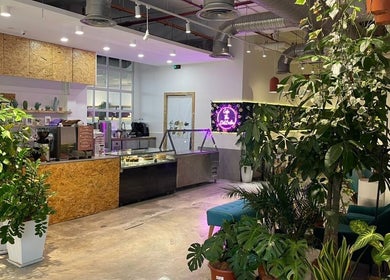 Cozy cafe area at La FIORERE Korean Hair Salon 1 Mont Kiara in Kuala Lumpur, Wilayah Persekutuan Kuala Lumpur, MY.