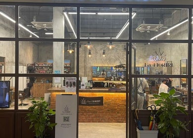 View inside La FIORIRE Korean Hair Salon C180 Cheras, showcasing stylish interior in Cheras, Selangor, MY.